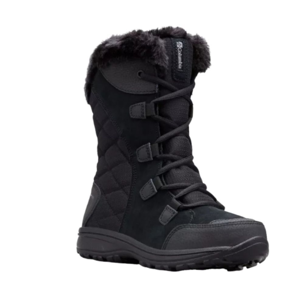 Colombia Women's Ice Maiden ll Black Waterproof Boots Size 9